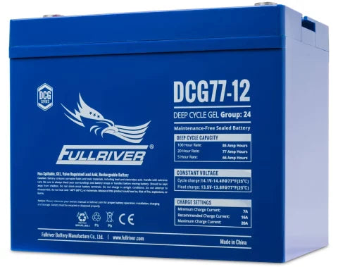 FULLRIVER DCG SERIES 12V 77AH GEL