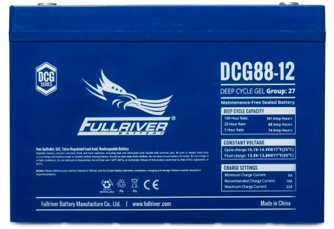 FULLRIVER DCG SERIES 12V 88AH GEL