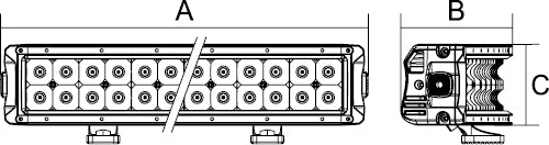 DCX2 CURVED SERIES LIGHT BARS