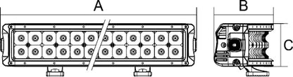 DCX2 CURVED SERIES LIGHT BARS