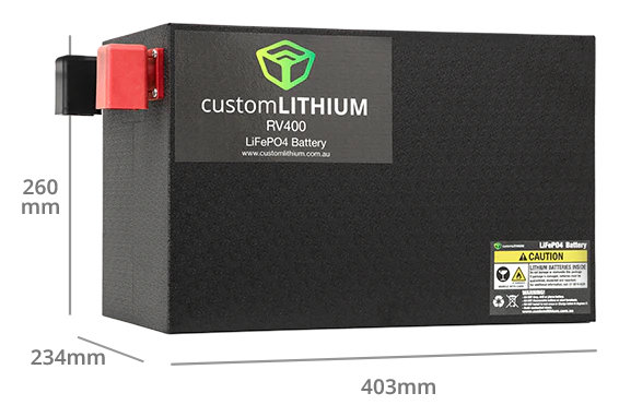 CUSTOM LITHIUM 12V 400AH 380BMS RV BATTERY