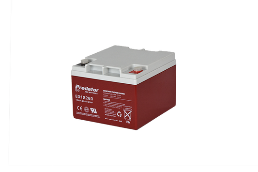 PREDATOR 12V 26AH DEEP CYCLE AGM BATTERY