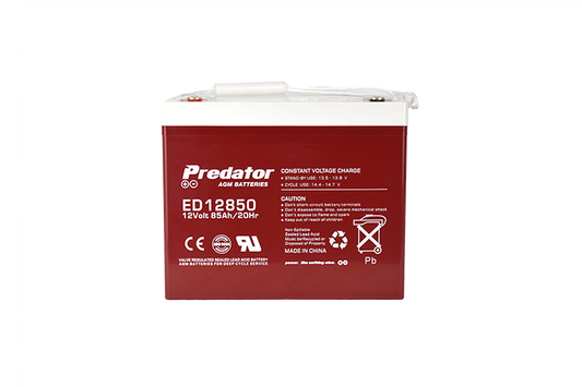 PREDATOR 12V 85AH DEEP CYCLE AGM BATTERY