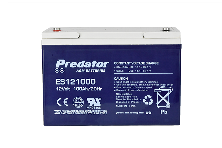 PREDATOR 12V 100AH MULTI-PURPOSE AGM BATTERY