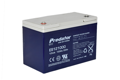 PREDATOR 12V 100AH MULTI-PURPOSE AGM BATTERY