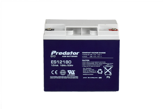 PREDATOR 12V 18AH MULTI-PURPOSE AGM BATTERY