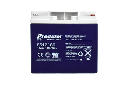 PREDATOR 12V 18AH MULTI-PURPOSE AGM BATTERY