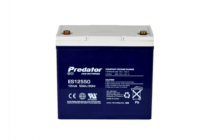 PREDATOR 12V 55AH MULTI-PURPOSE AGM BATTERY