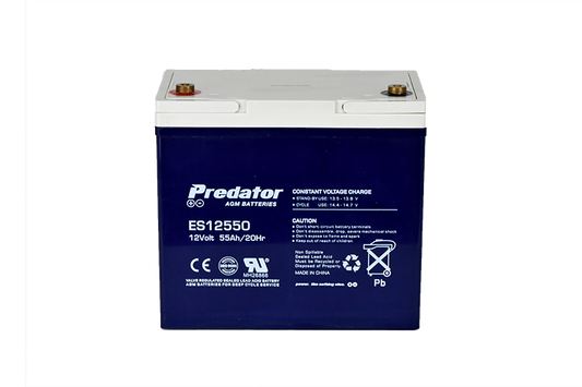 PREDATOR 12V 55AH MULTI-PURPOSE AGM BATTERY