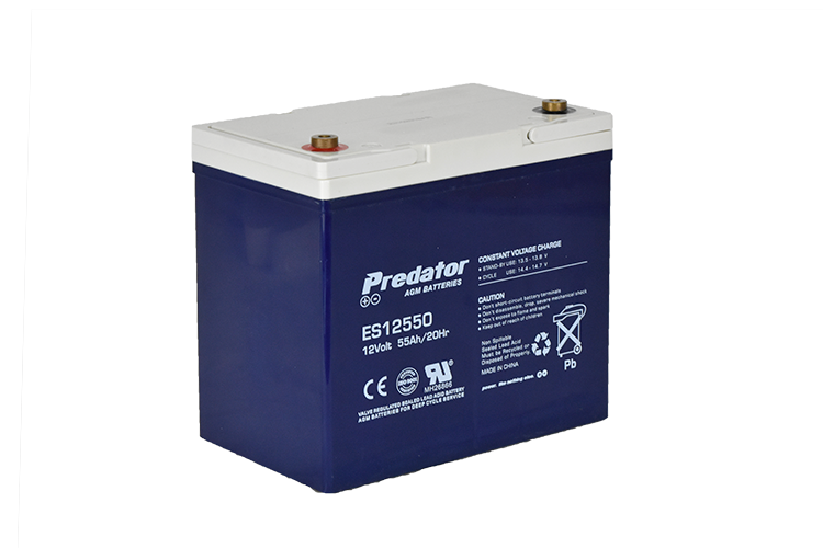 PREDATOR 12V 55AH MULTI-PURPOSE AGM BATTERY