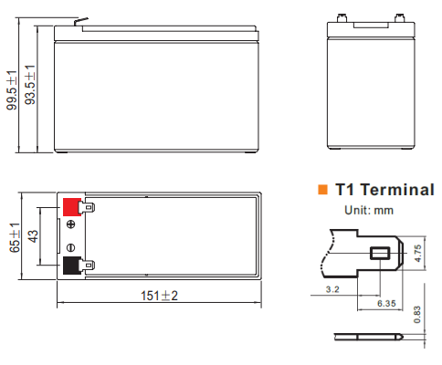 PREDATOR 12V 7.2AH MULTI-PURPOSE AGM BATTERY