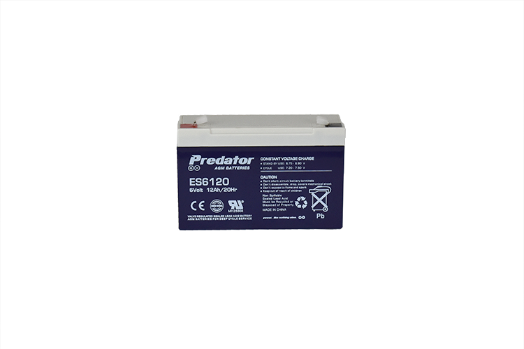 PREDATOR 6V 12AH MULTI-PURPOSE AGM BATTERY