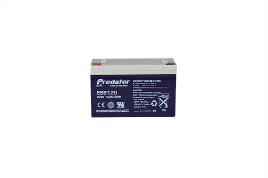 PREDATOR 6V 12AH MULTI-PURPOSE AGM BATTERY