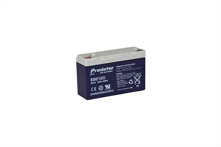 PREDATOR 6V 12AH MULTI-PURPOSE AGM BATTERY