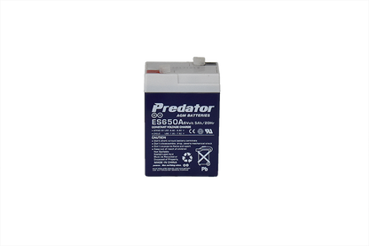 PREDATOR 6V 5AH MULTI-PURPOSE AGM BATTERY