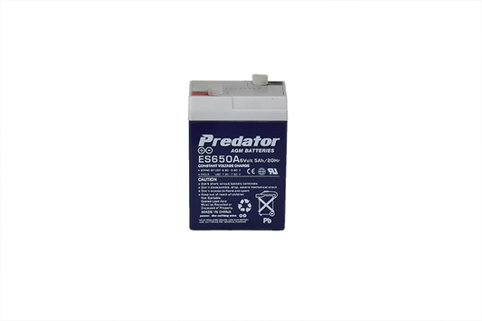 PREDATOR 6V 5AH MULTI-PURPOSE AGM BATTERY