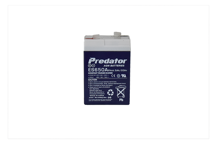 PREDATOR 6V 5AH MULTI-PURPOSE AGM BATTERY