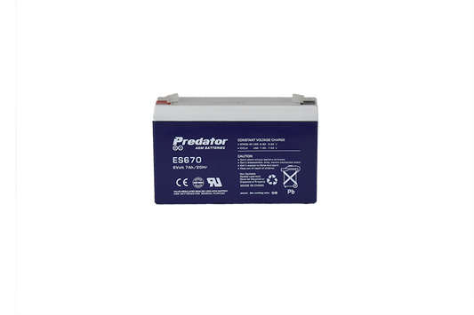 PREDATOR 6V 7AH MULTI-PURPOSE AGM BATTERY