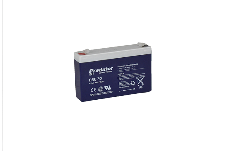 PREDATOR 6V 7AH MULTI-PURPOSE AGM BATTERY