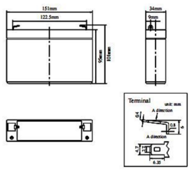 PREDATOR 6V 7AH MULTI-PURPOSE AGM BATTERY