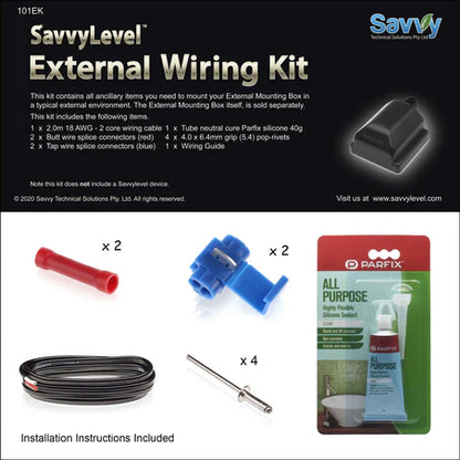 SAVVYLEVEL EXTERNAL WIRING KIT