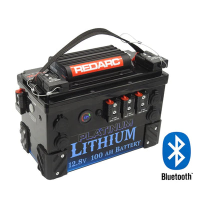 THUMPER LITHIUM BATTERY HUB 100AH REDARC FRONT MOUNT + BLUETOOTH