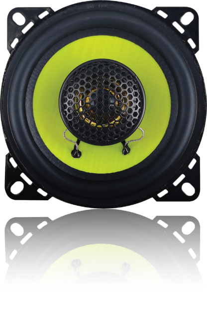 4 INCH 22W (RMS) 2-WAY COAXIAL SPEAKERS