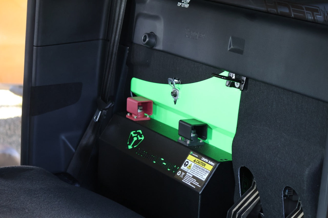 FORD RANGER NEXT GEN (RA) BEHIND SEAT DUAL COMPLETE BATTERY PACKAGE