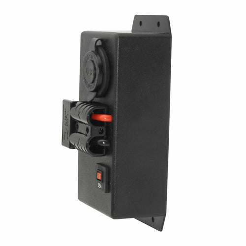 12V/24V LHM CONTROL BOX - 2X ENGEL 1X DUAL USB 1X 50A ANDERSON