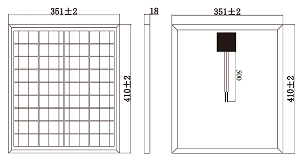 20W 12V MONOCRYSTALLINE SOLAR PANEL