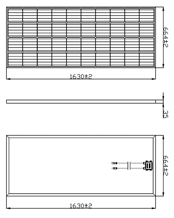 200W 12V MONOCRYSTALLINE SOLAR PANEL