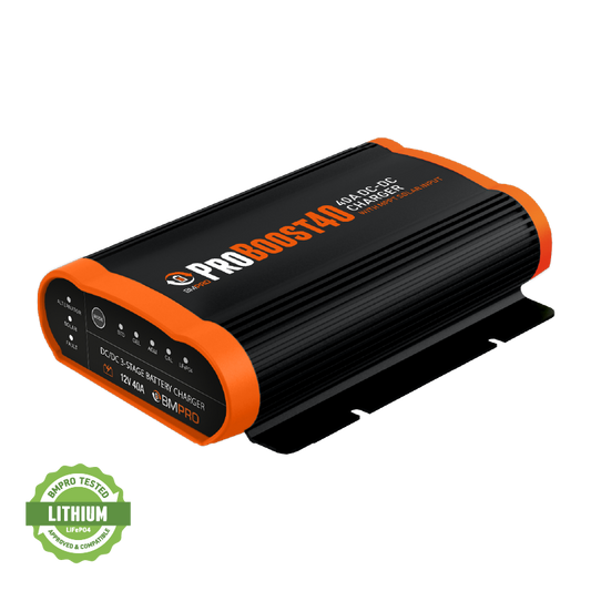 PROBOOST40 12V 40A DC-DC CHARGER + SOLAR