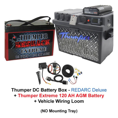 THUMPER REDARC DC-DC DELUXE BATTERY BOX