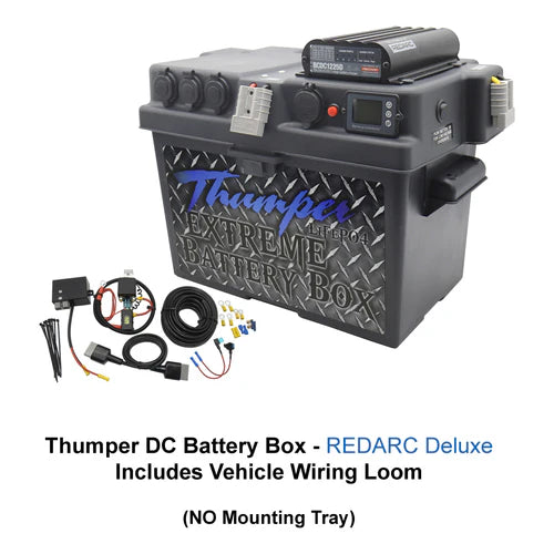 THUMPER REDARC DC-DC DELUXE BATTERY BOX