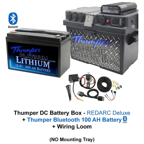 THUMPER REDARC DC-DC DELUXE BATTERY BOX