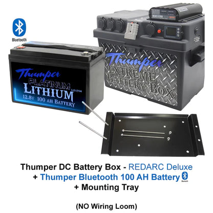 THUMPER REDARC DC-DC DELUXE BATTERY BOX