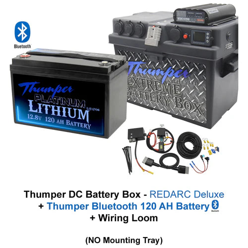 THUMPER REDARC DC-DC DELUXE BATTERY BOX