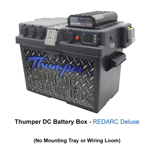 THUMPER REDARC DC-DC DELUXE BATTERY BOX