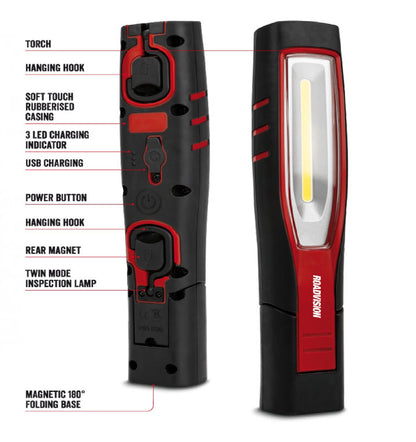 LED WORKSHOP HAND HELD LAMP 1000LM