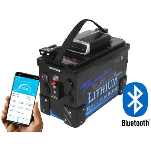 THUMPER LITHIUM BATTERY HUB 100AH PROJECTA IDC25L + BLUETOOTH