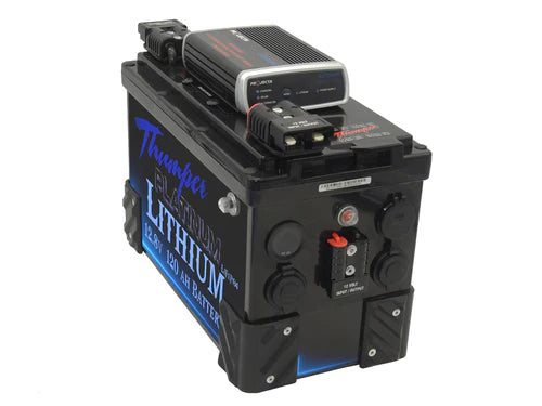 THUMPER LITHIUM BATTERY MASTER HUB 120AH PROJECTA IDC25L + BLUETOOTH