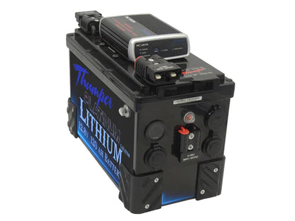 THUMPER LITHIUM BATTERY MASTER HUB 120AH PROJECTA IDC25L + BLUETOOTH