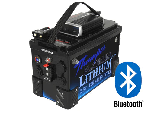 THUMPER LITHIUM BATTERY MASTER HUB 120AH PROJECTA IDC25L + BLUETOOTH