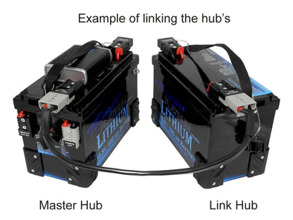 THUMPER LITHIUM BATTERY LINK HUB 120AH + BLUETOOTH