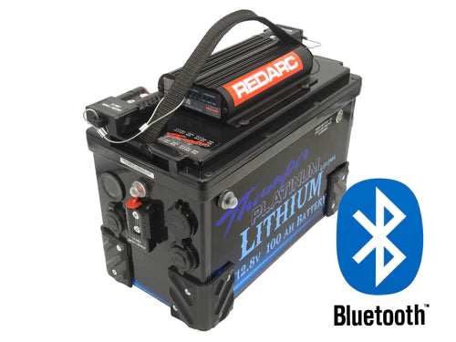 THUMPER LITHIUM BATTERY MASTER HUB 100AH REDARC BCDC 25A + BLUETOOTH