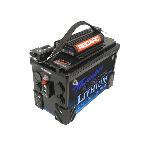 THUMPER LITHIUM BATTERY HUB 120AH REDARC BCDC + BLUETOOTH