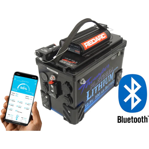 THUMPER LITHIUM BATTERY HUB 100AH REDARC + BLUETOOTH