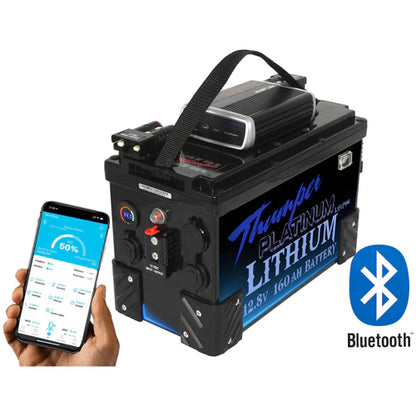 THUMPER LITHIUM BATTERY MASTER HUB 160AH PROJECTA IDC25L + BLUETOOTH