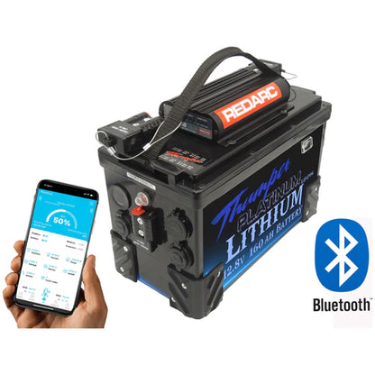 THUMPER LITHIUM BATTERY MASTER HUB 160AH REDARC + BLUETOOTH