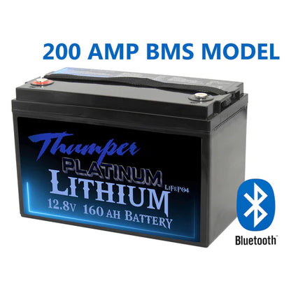 THUMPER PLATINUM LITHIUM 160AH LiFePO4 BLUETOOTH BATTERY